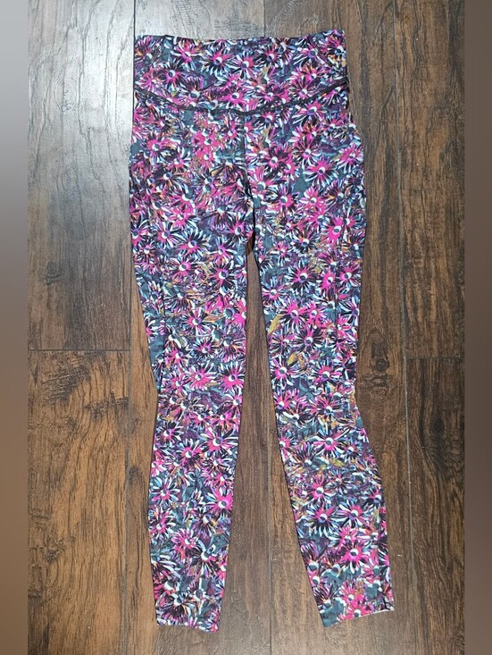 lululemon athletica Pants - Lululemon Base Pace High-Rise Tights Floral Electric Multi